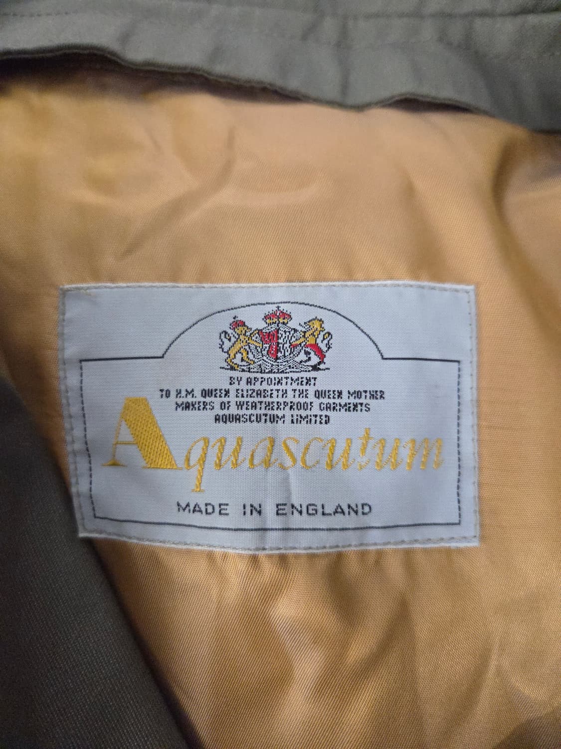 Aquascutum 아쿠아스큐텀 런던 발마칸 코트 상품이미지6