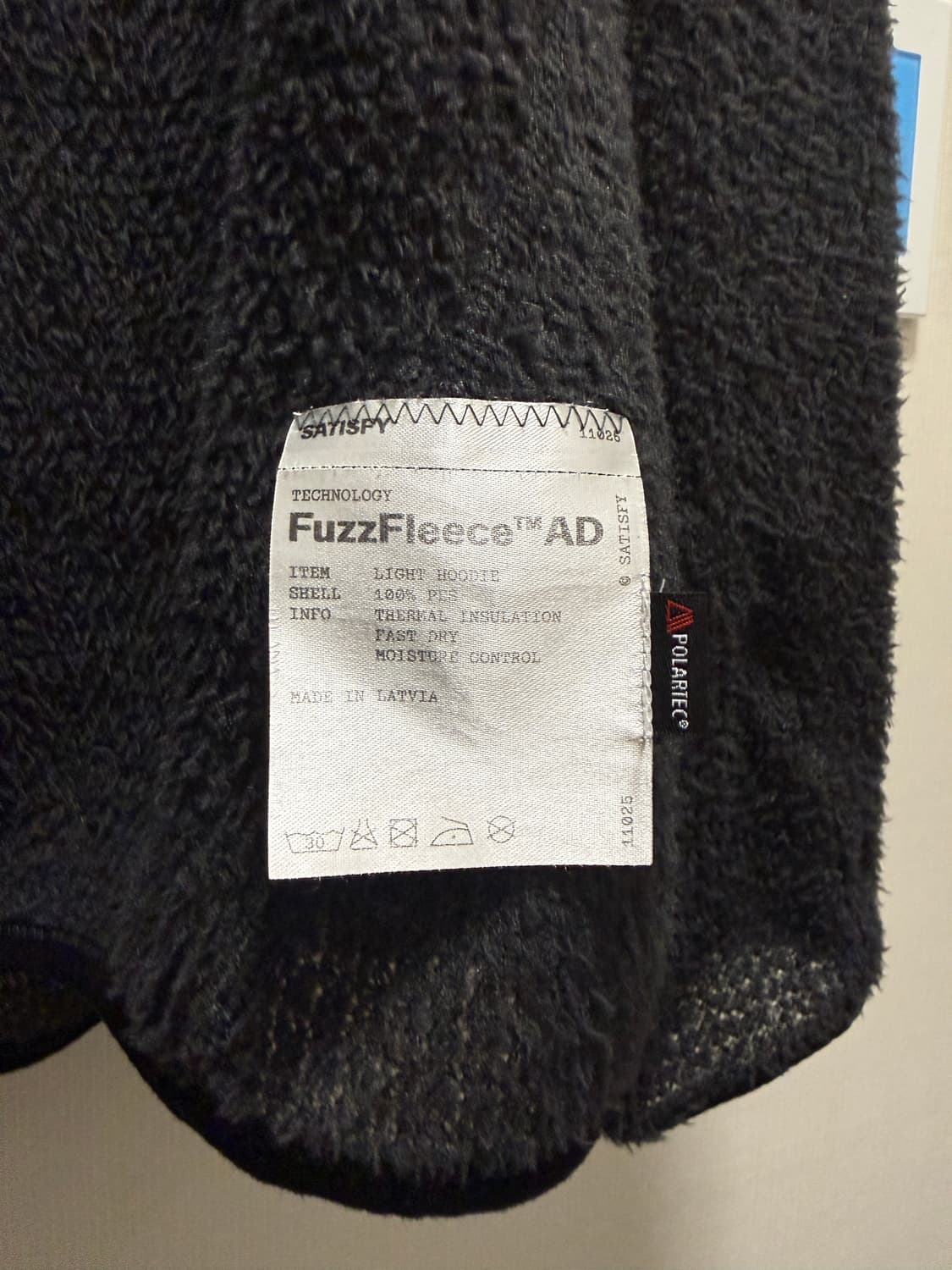 새티스파이 퍼즈 플리스 AD 라이트 후드 팬텀 / L 상품이미지2