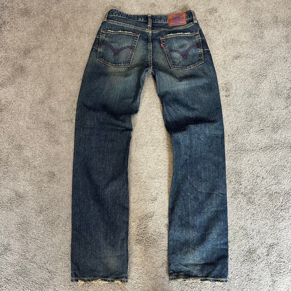 리바이스502 퍼플패키지 페이드 데님 팬츠(32) 상품이미지2