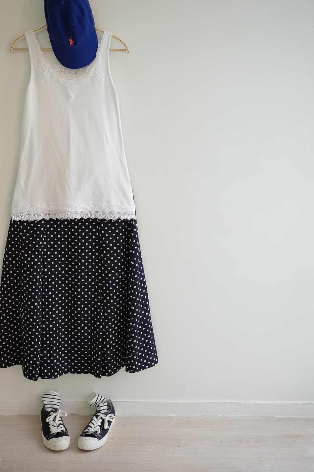 JEANASIS  
• 화이트 레이스 슬리브리스 상품이미지9