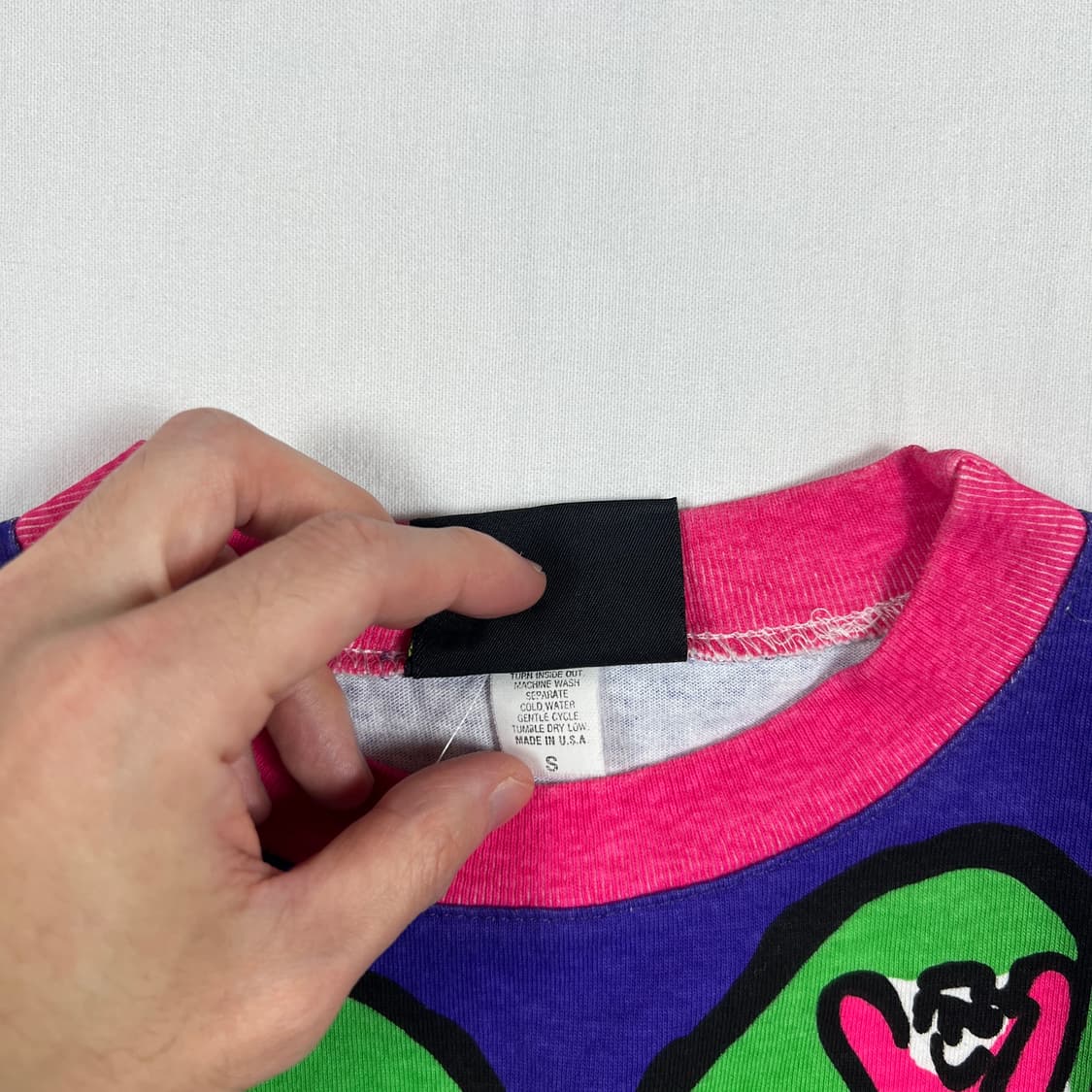 90’s 코즈믹 kozmik 올프린트 반팔티셔츠 상품이미지7