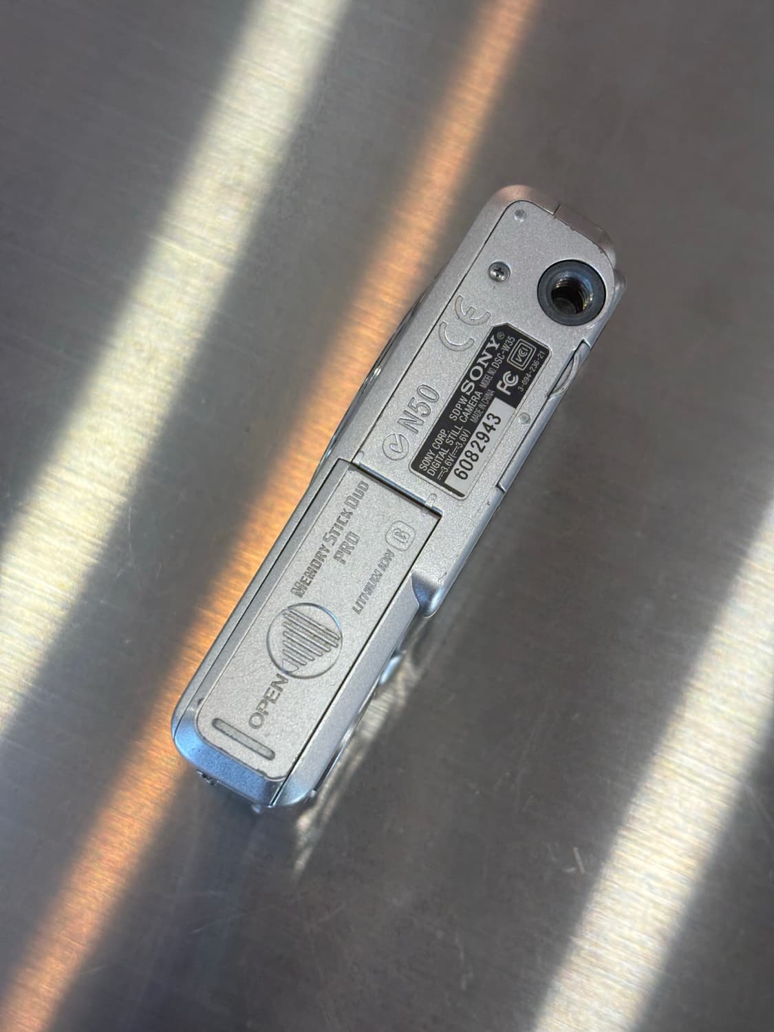 소니 사이버샷 dsc-w35 실버 빈티지디카 상품이미지7