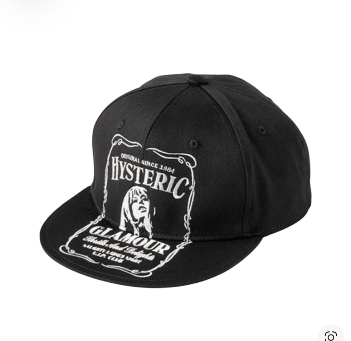 히스테릭글래머 캡모자 블랙 상품이미지1