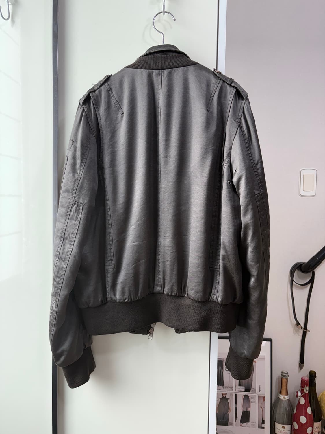 닐 바렛 패디드 자켓 m사이즈 상품이미지2