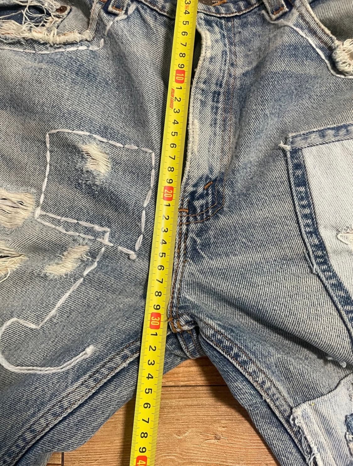 커트코베인 리바이스 505 패치진 상품이미지6