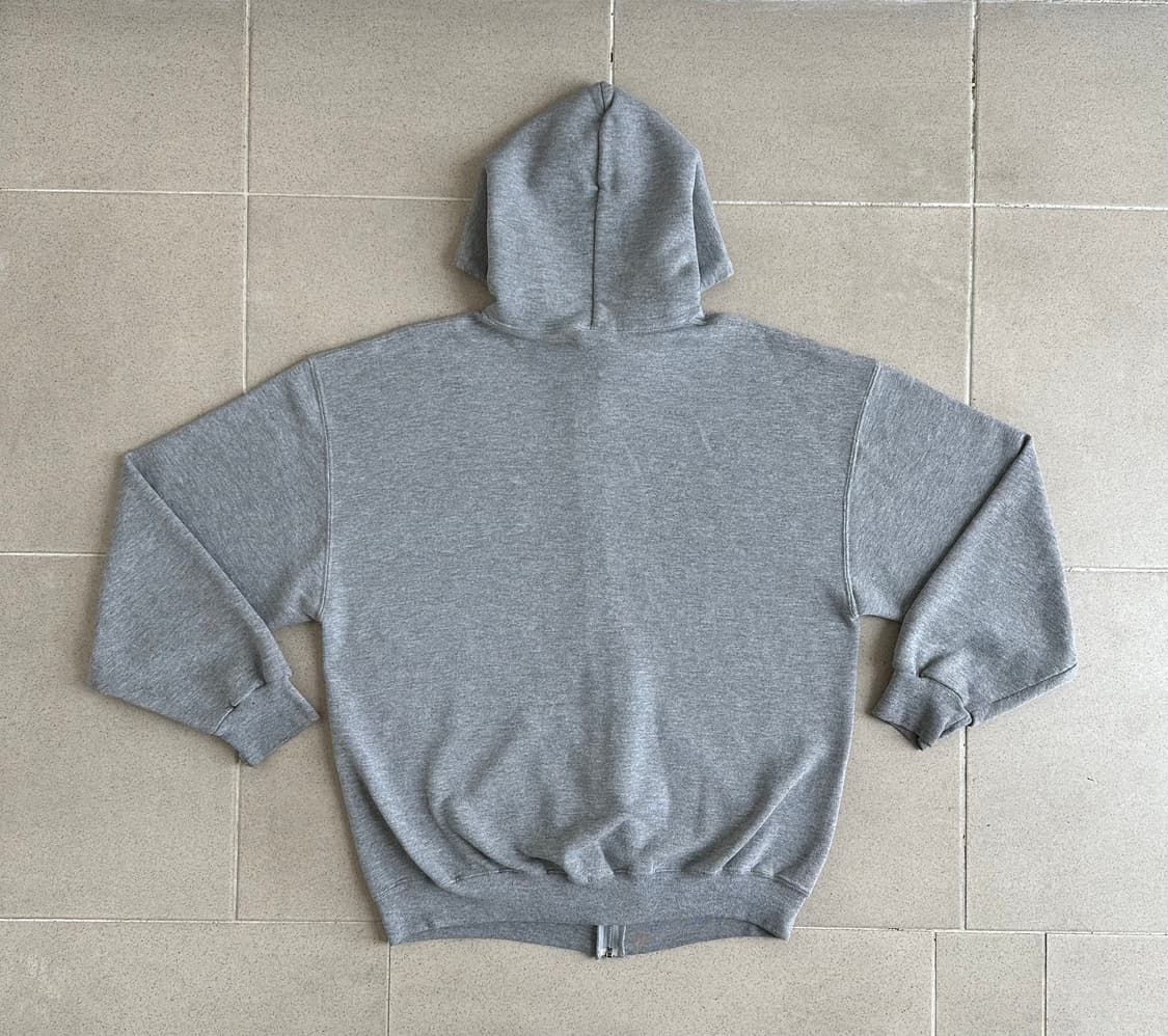 00s 빈티지 러셀 후드집업 그레이 L 상품이미지2