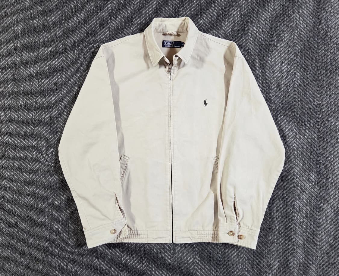 폴로 랄프로렌 90s 아이보리 베이지 스윙탑 자켓 상품이미지1