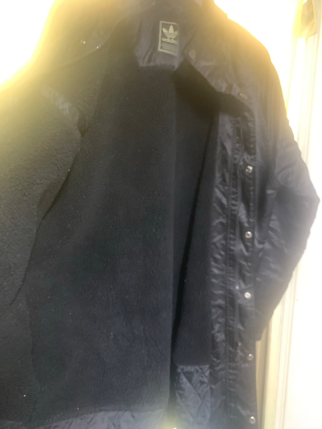 아디다스 올드스쿨 양털 롱패딩 빈티지 판매 합니다 ! 상품이미지3