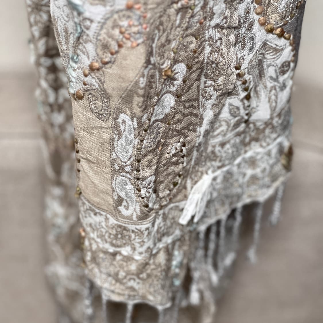 APPLIQUE PAISLEY MUFFLER 머플러 상품이미지3