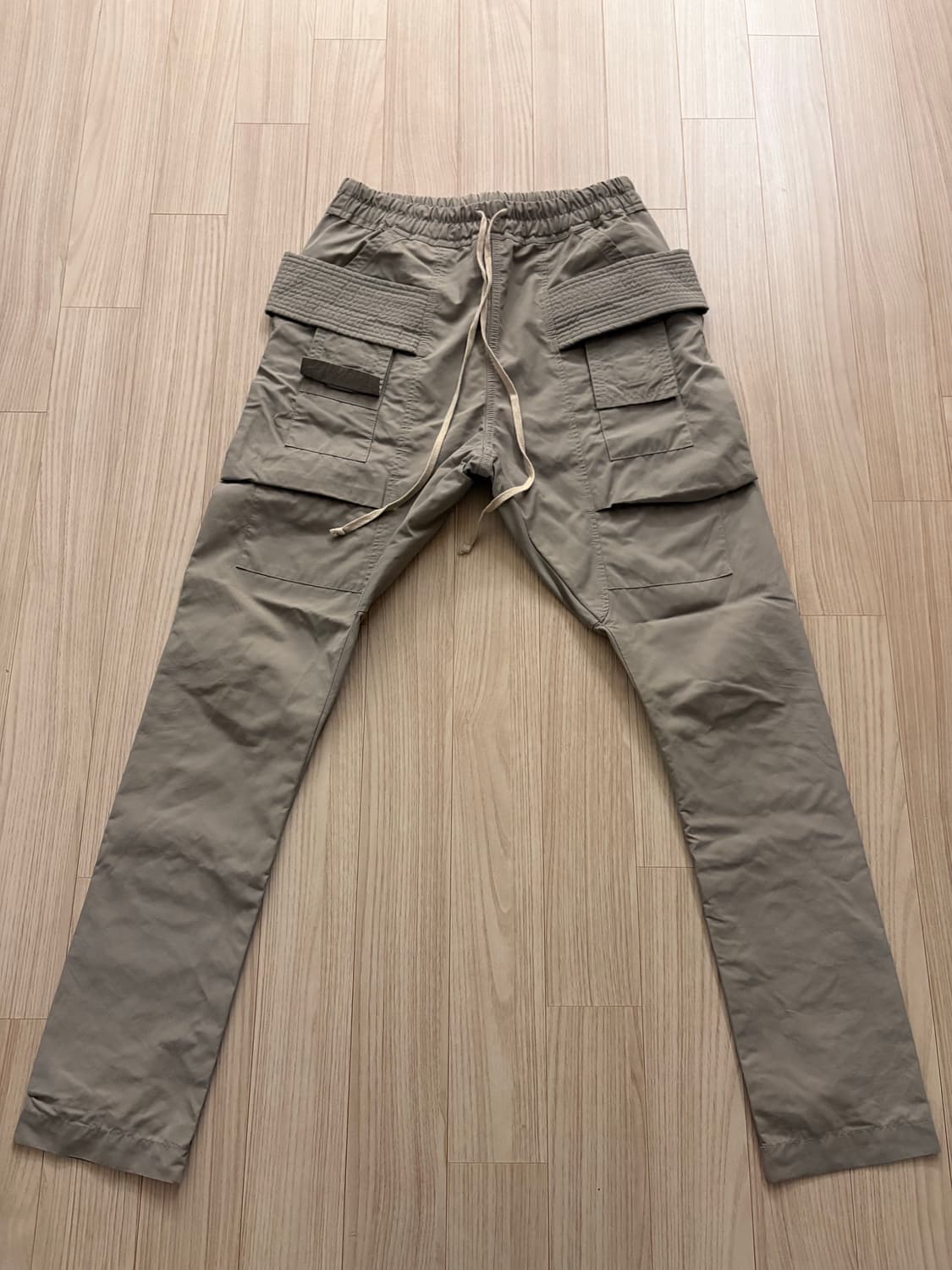 릭오웬스 17SS 태권도 카고 팬츠 그레이 상품이미지2