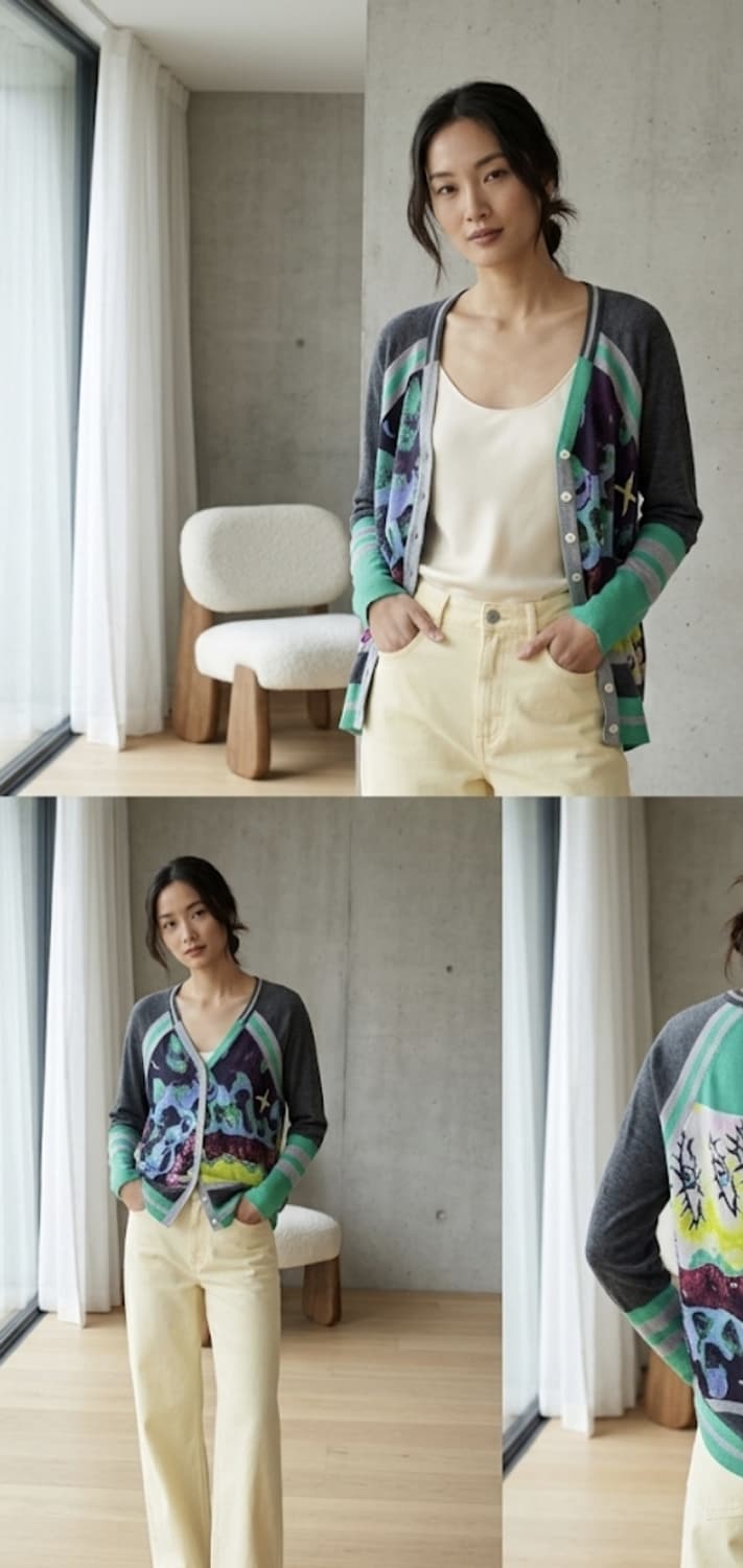 산드로 면실크 가디건 상품이미지3