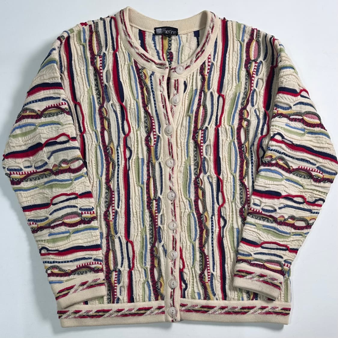 VTG 케이블 니트 가디건 상품이미지1
