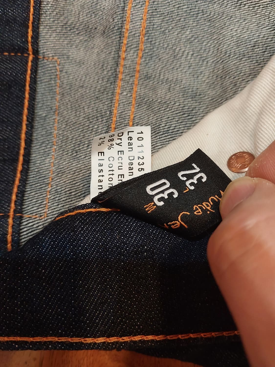 누디진 린딘 씬핀 30사이즈 두 벌 일괄 택포 4만 상품이미지4