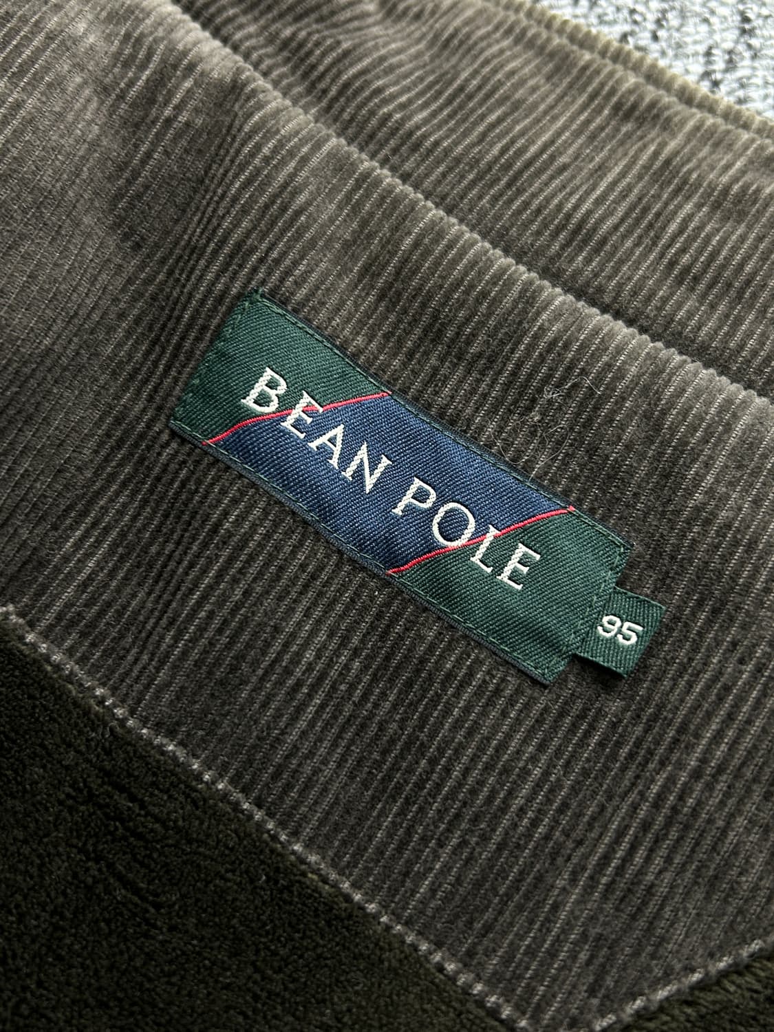 빈폴 00‘s 코듀로이 봄버 자켓 M  상품이미지8