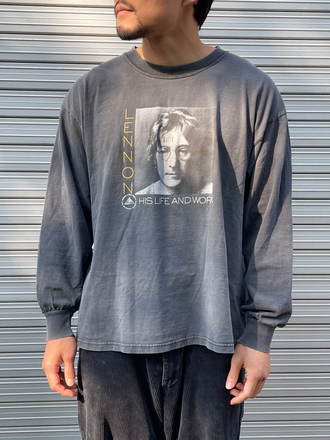 90-00s John Lennon Faded Band LS 상품이미지6