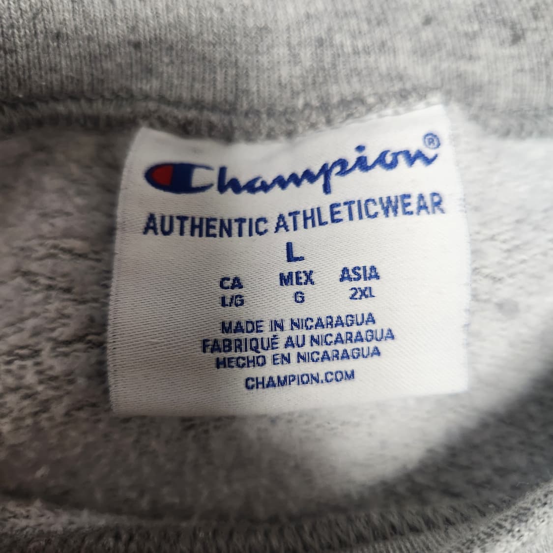 [정품] Champion 일리노이 대학교 컬리지 스웻셔츠 (L) 상품이미지2