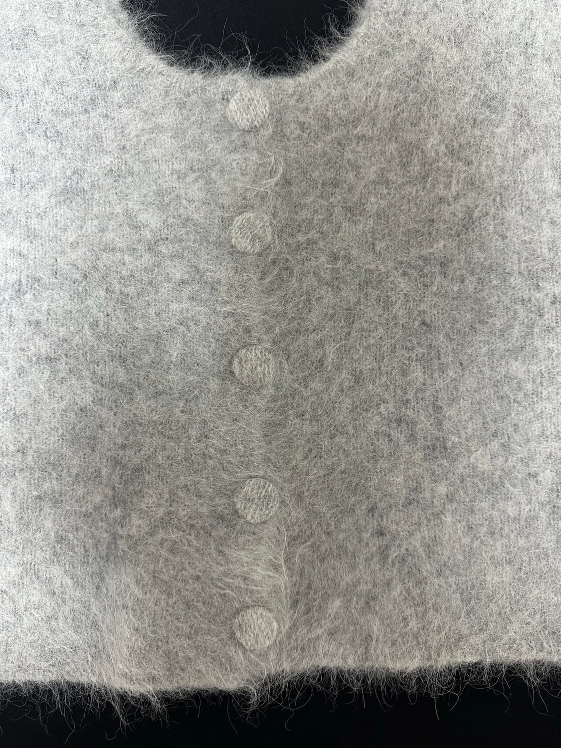 앙고라 반팔 니트가디건 상품이미지4