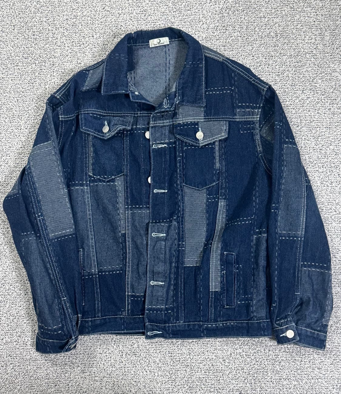 Indigo Patchwork Trucker 상품이미지1
