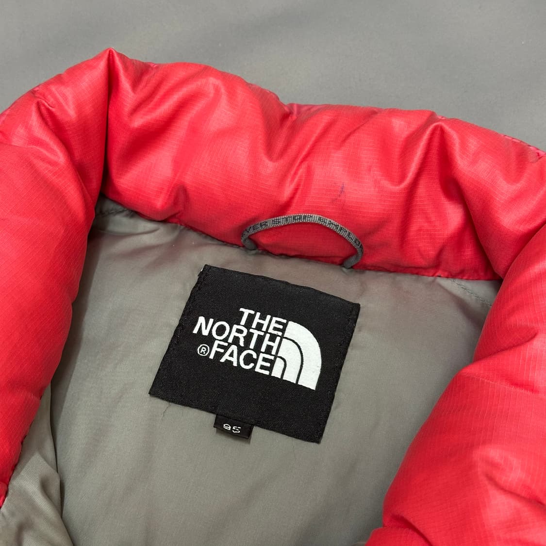 노스페이스 구스다운 눕시 700 레드 패딩 95 상품이미지7