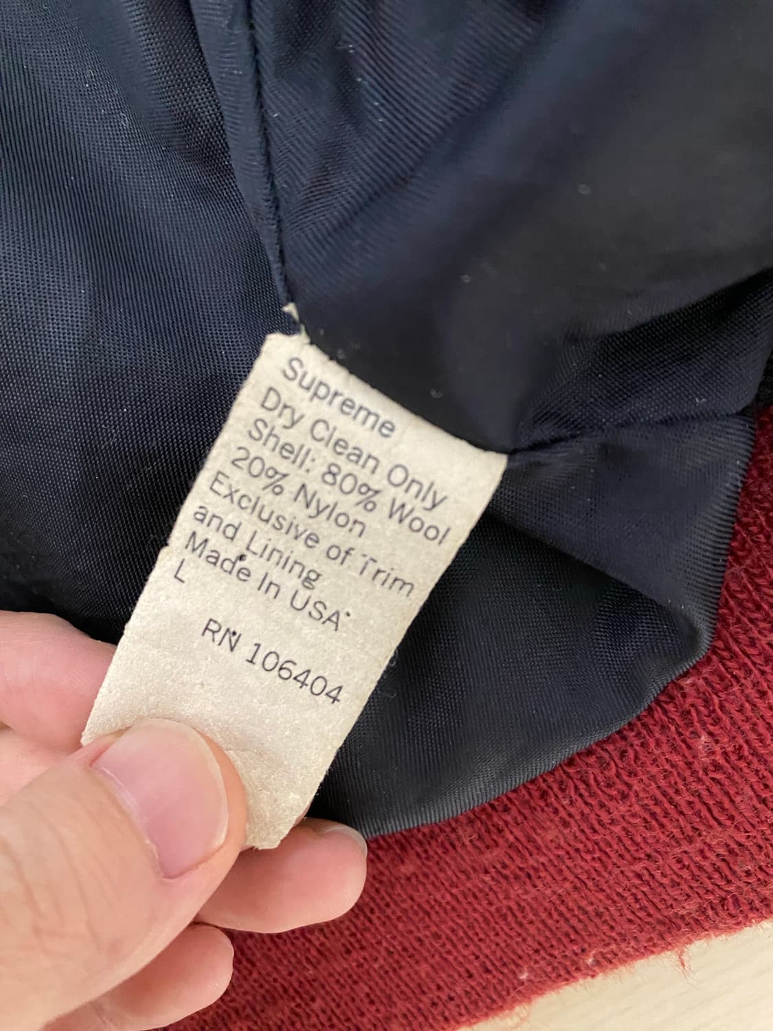 슈프림 네바욕 바시티 스타디움자켓 뤡코즈 블라인드파일즈 상품이미지4