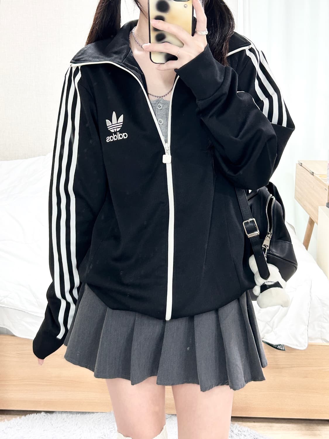 아디다스 블랙 유로파 져지 상품이미지4