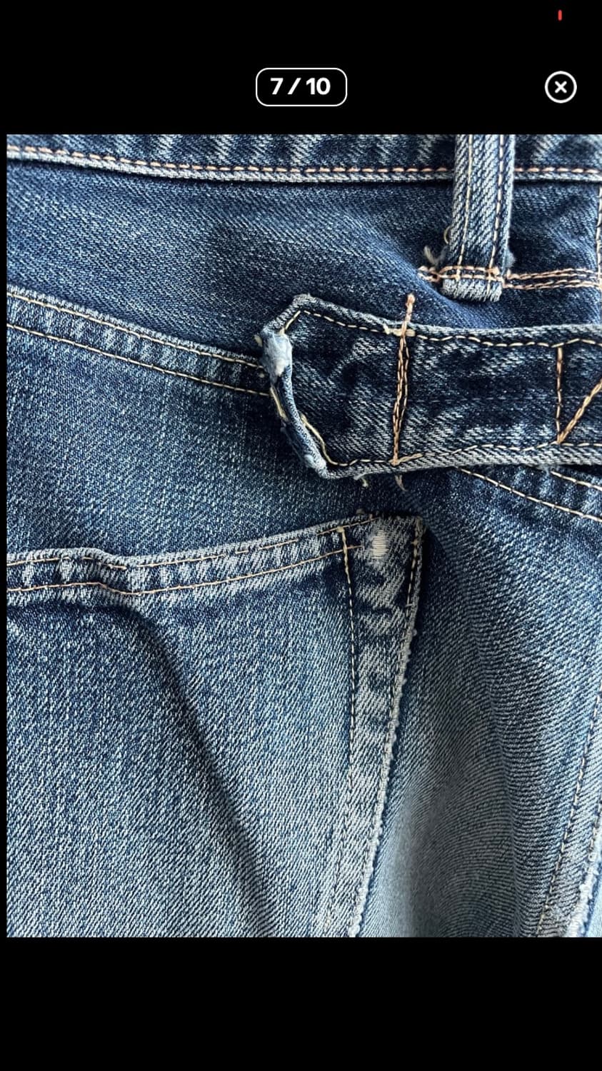 캐피탈 신치백 데님 상품이미지7