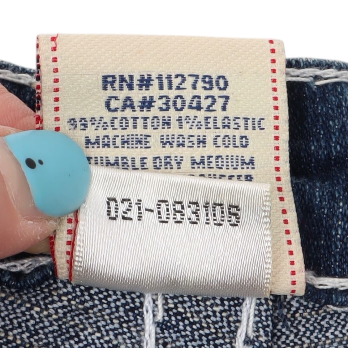 트루릴리젼 y2k 부츠컷 데님팬츠 상품이미지9