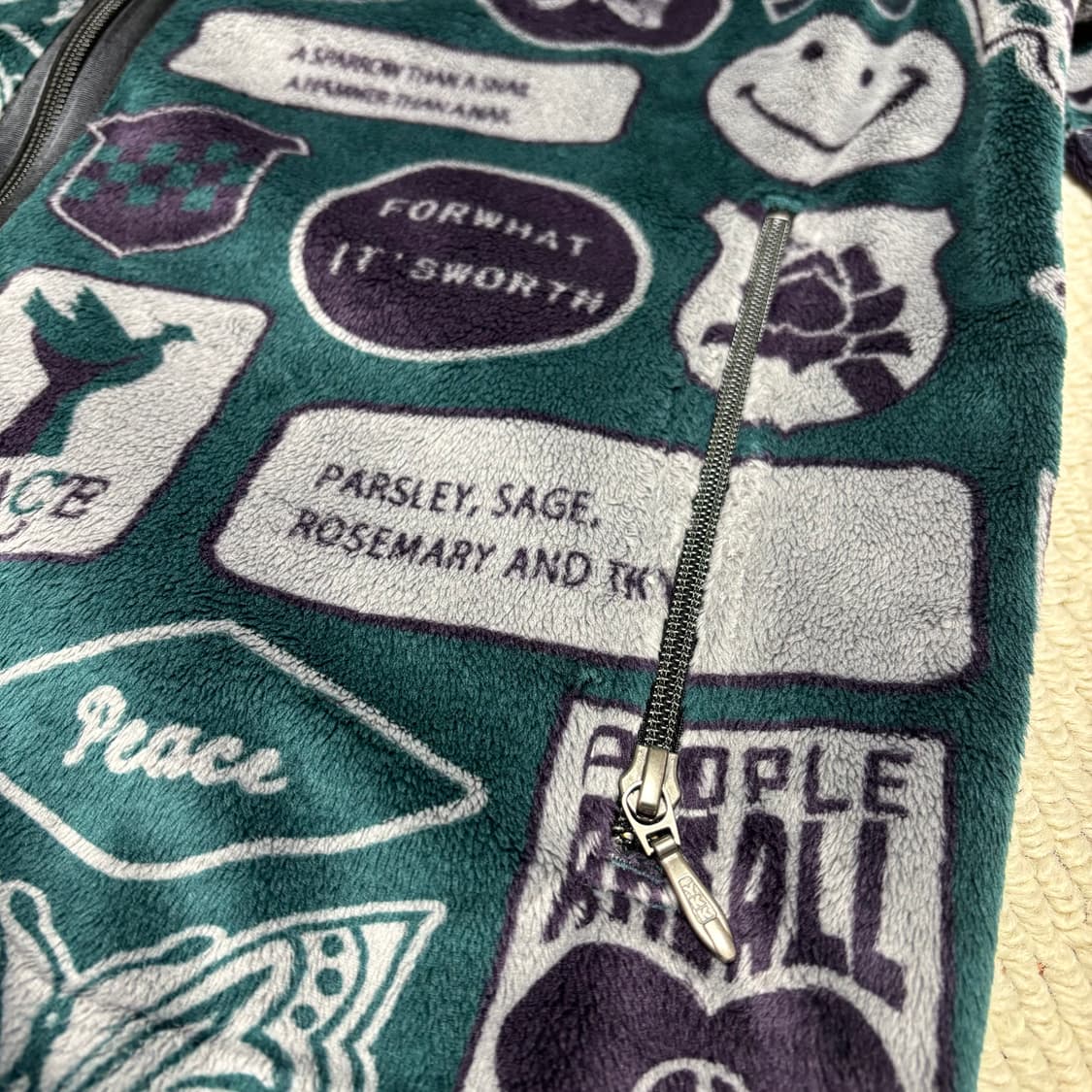 Needles 니들스 니들즈 패치워크 파이핑 후리스 자켓 상품이미지9