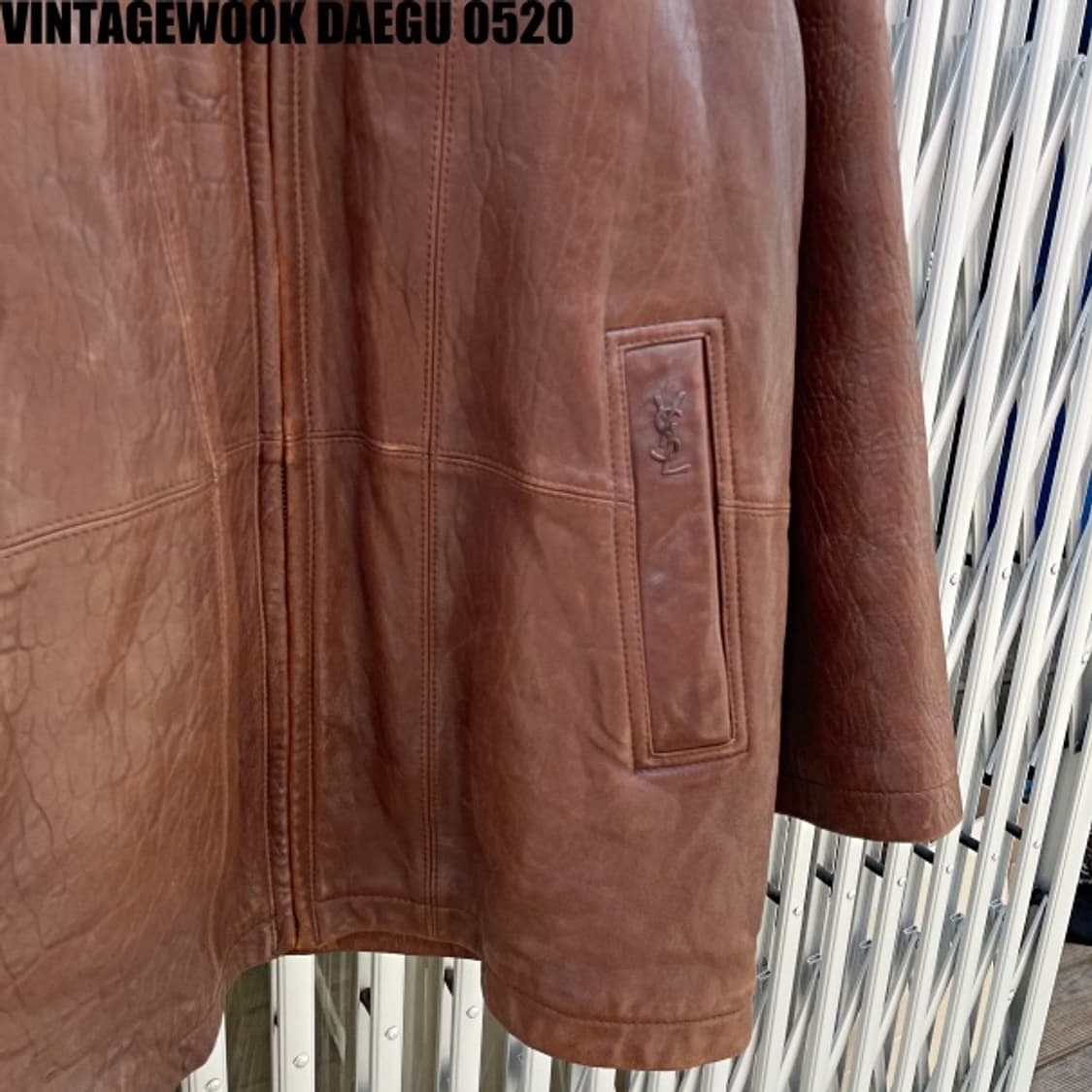 Ysl Leather Jacket 상품이미지4
