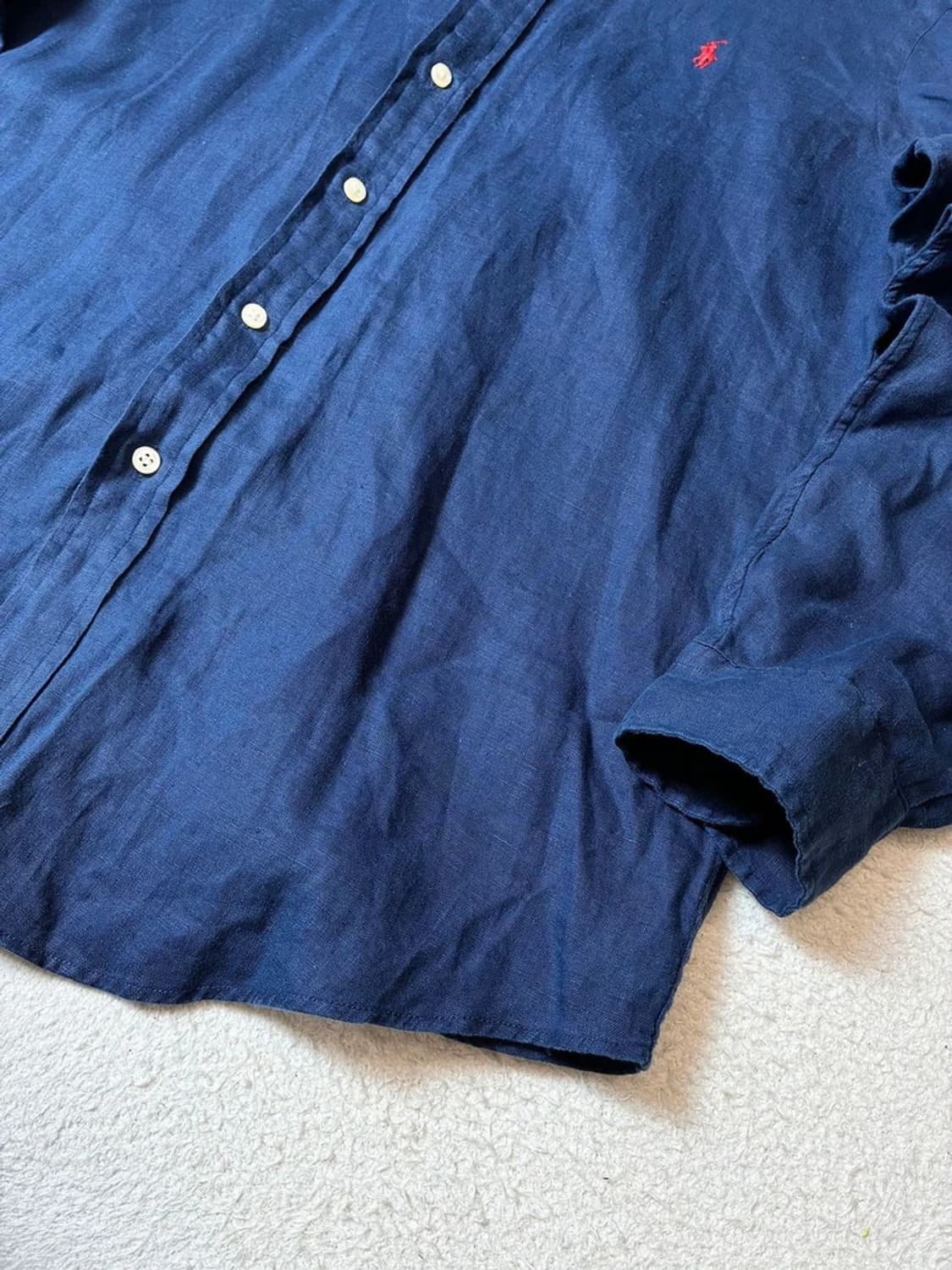 폴로 랄프로렌 솔리드 100% 린넨 셔츠 PN7364 상품이미지4