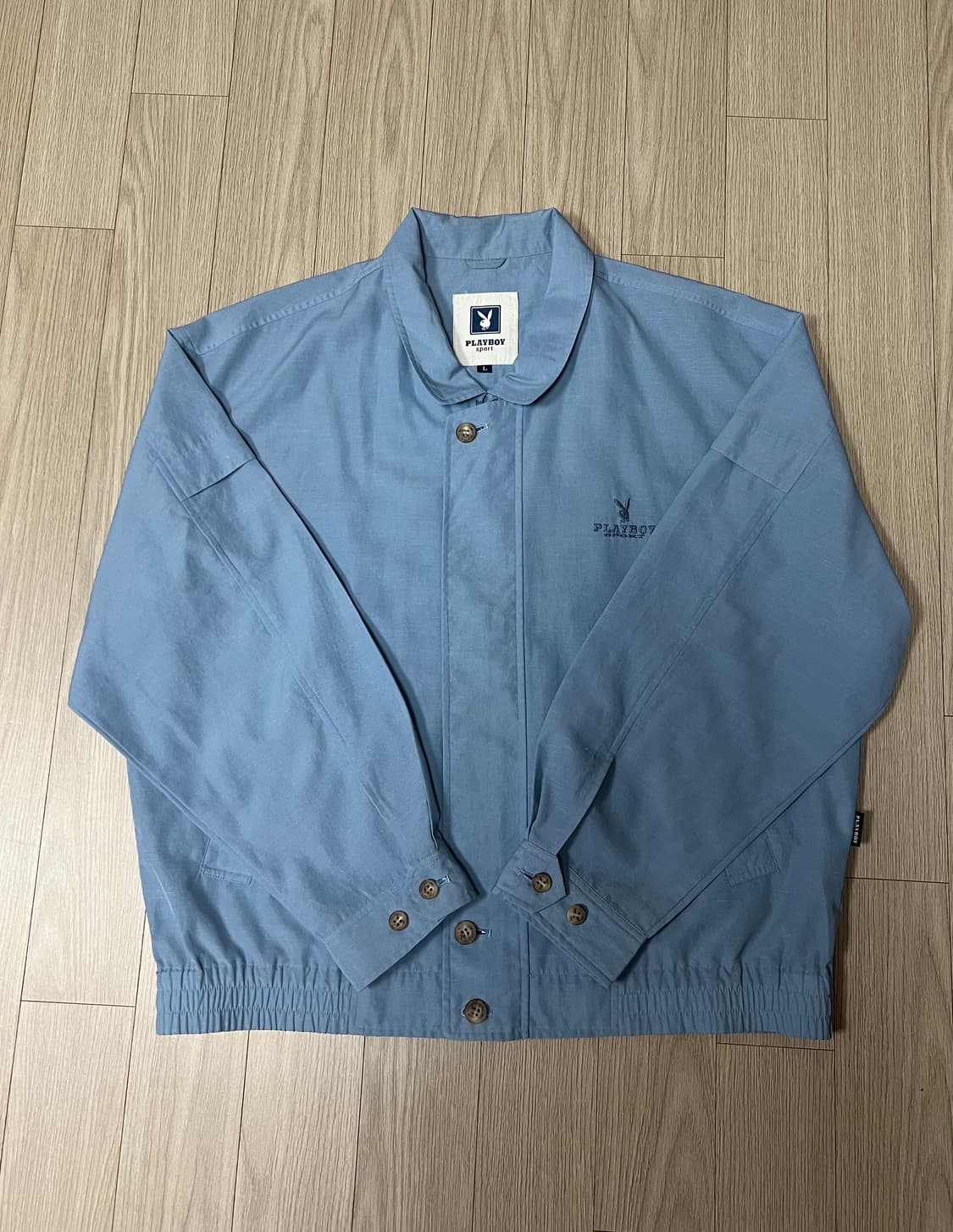플레이보이 스포츠 블루종 자켓 스카이블루 상품이미지1