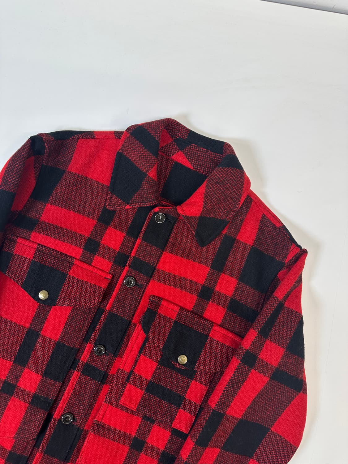 Scene 플란넬 울 셔츠 자켓 M 상품이미지3