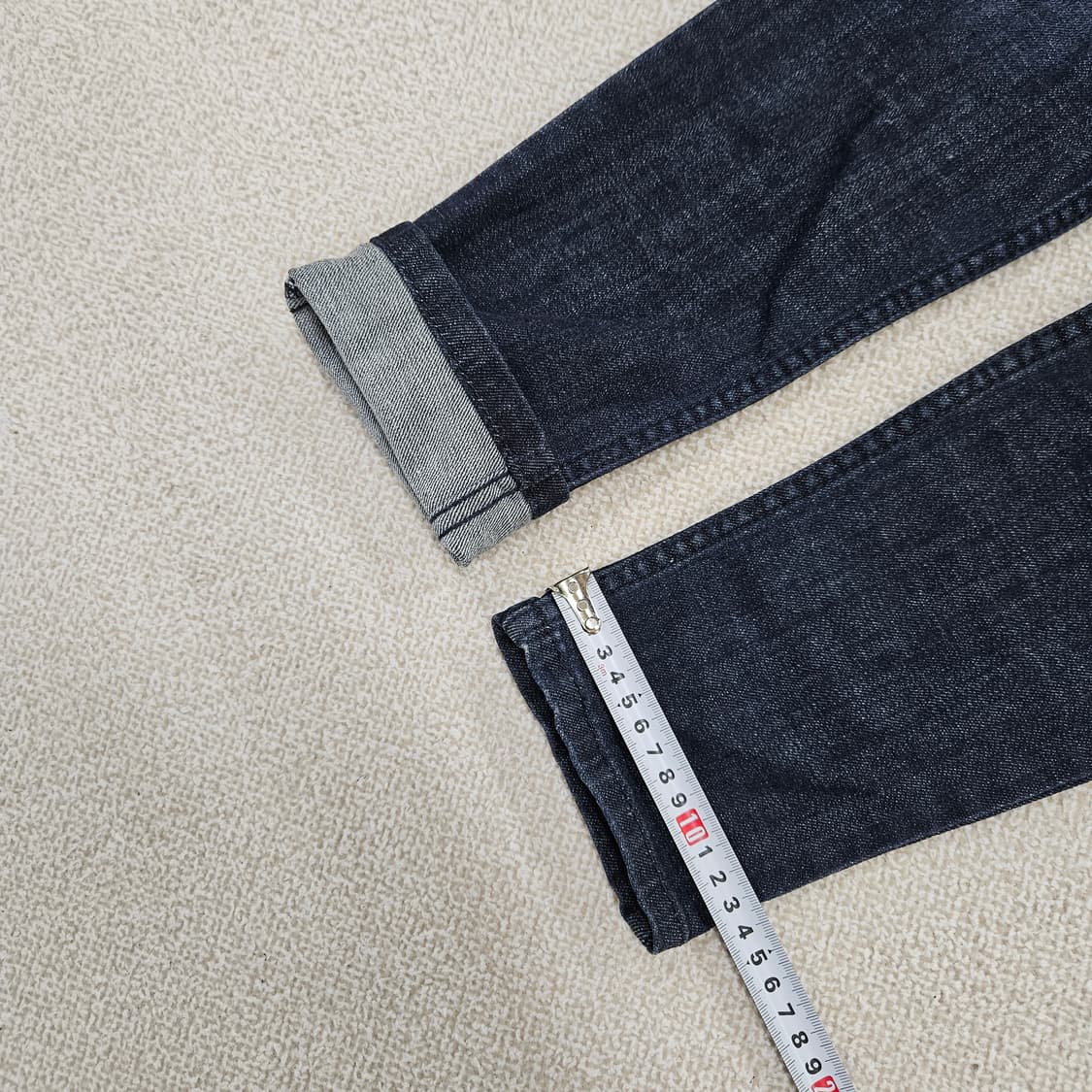 [25] 새상품 리바이스 볼드 커브 로우 라이즈 스키니 진청 팬츠 120 상품이미지7