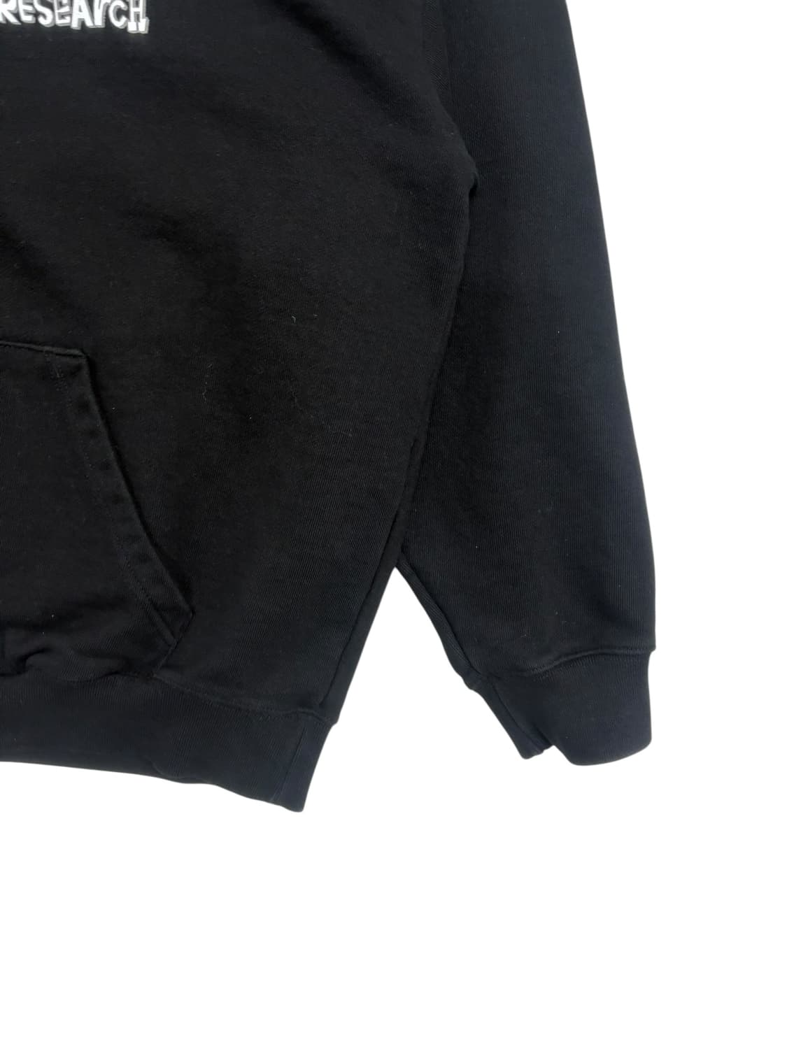 노매뉴얼 후드티 블랙 상품이미지3