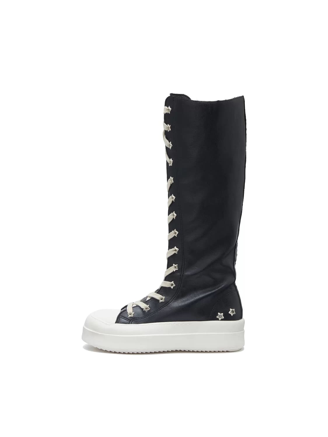 유니크 플랩 레터링 하이탑 롱부츠 스니커즈 상품이미지7