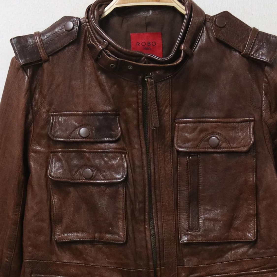 로보 양 가죽 자켓 62160 상품이미지4