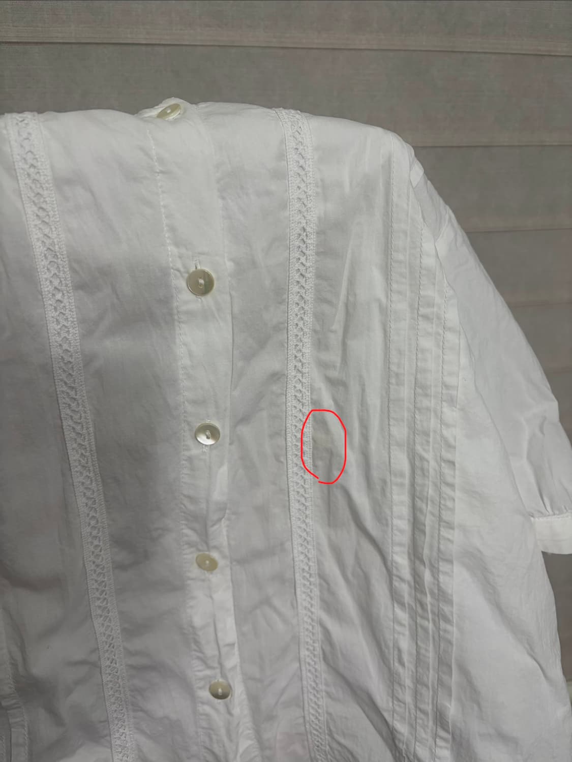 르모어 레이스 퍼프 블라우스 상품이미지9