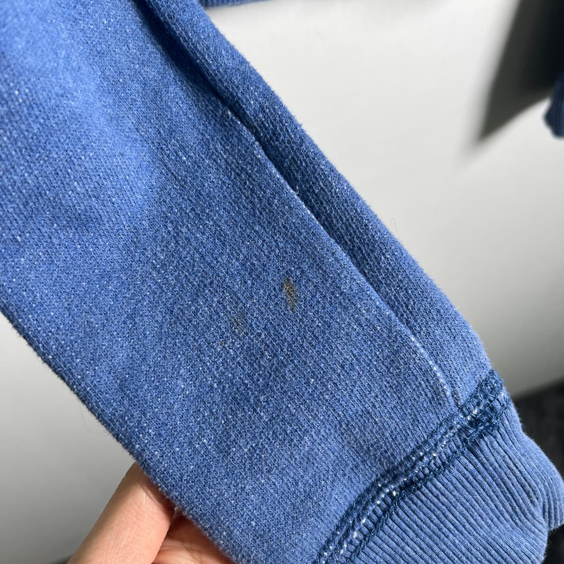 아베크롬비 빈티지 블루 센터 로고 후드티 S 상품이미지8