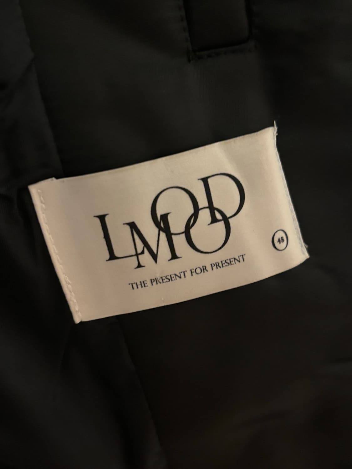 엘무드 에잇볼 보머 블루종 점퍼 블랙 판매 상품이미지2