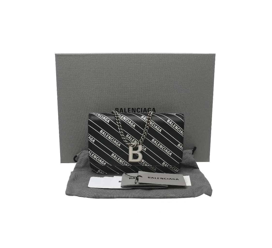 [S급] 발렌시아가 B 로고 체인 숄더백 판매합니다!!! 상품이미지1