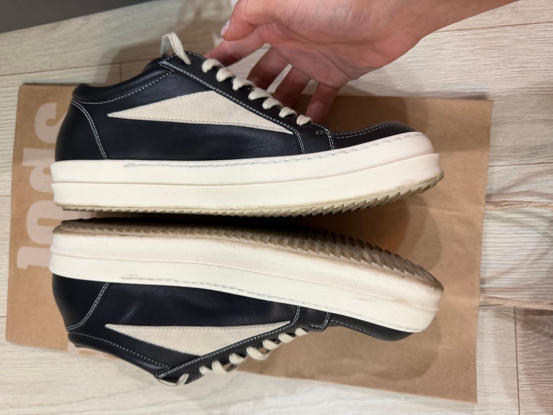 41)릭오웬스 레더 빈티지 스니커즈lco 팝니다 상품이미지3