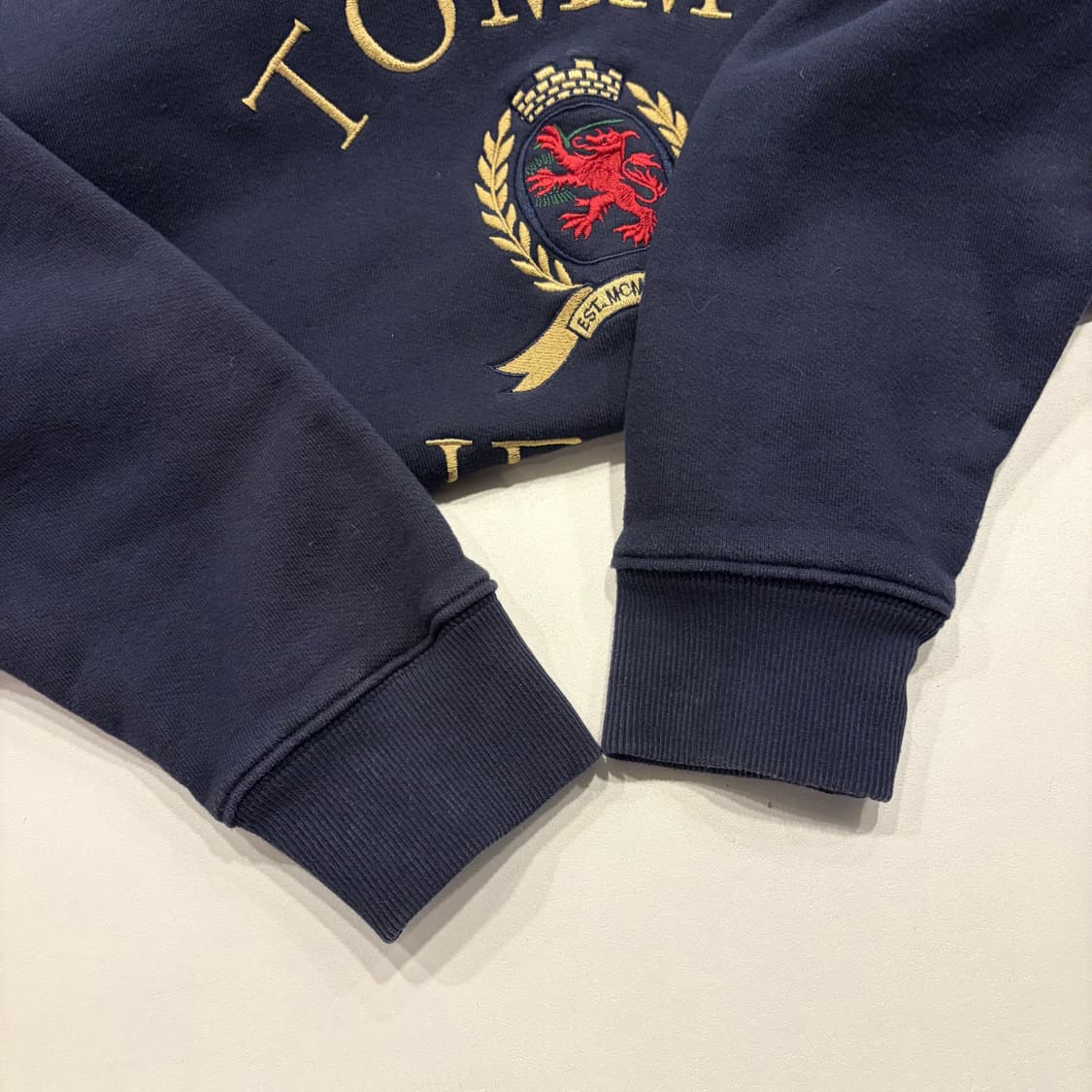 [XL] 타미진스 타미힐피거 네이비 맨투맨 티셔츠 C151 상품이미지5