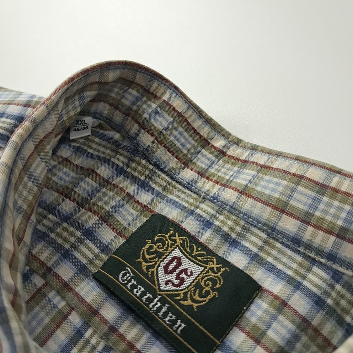 CK360 2XL 오에스 90s 독일 트라흐텐 알펜 반팔 셔츠 남방 상품이미지3