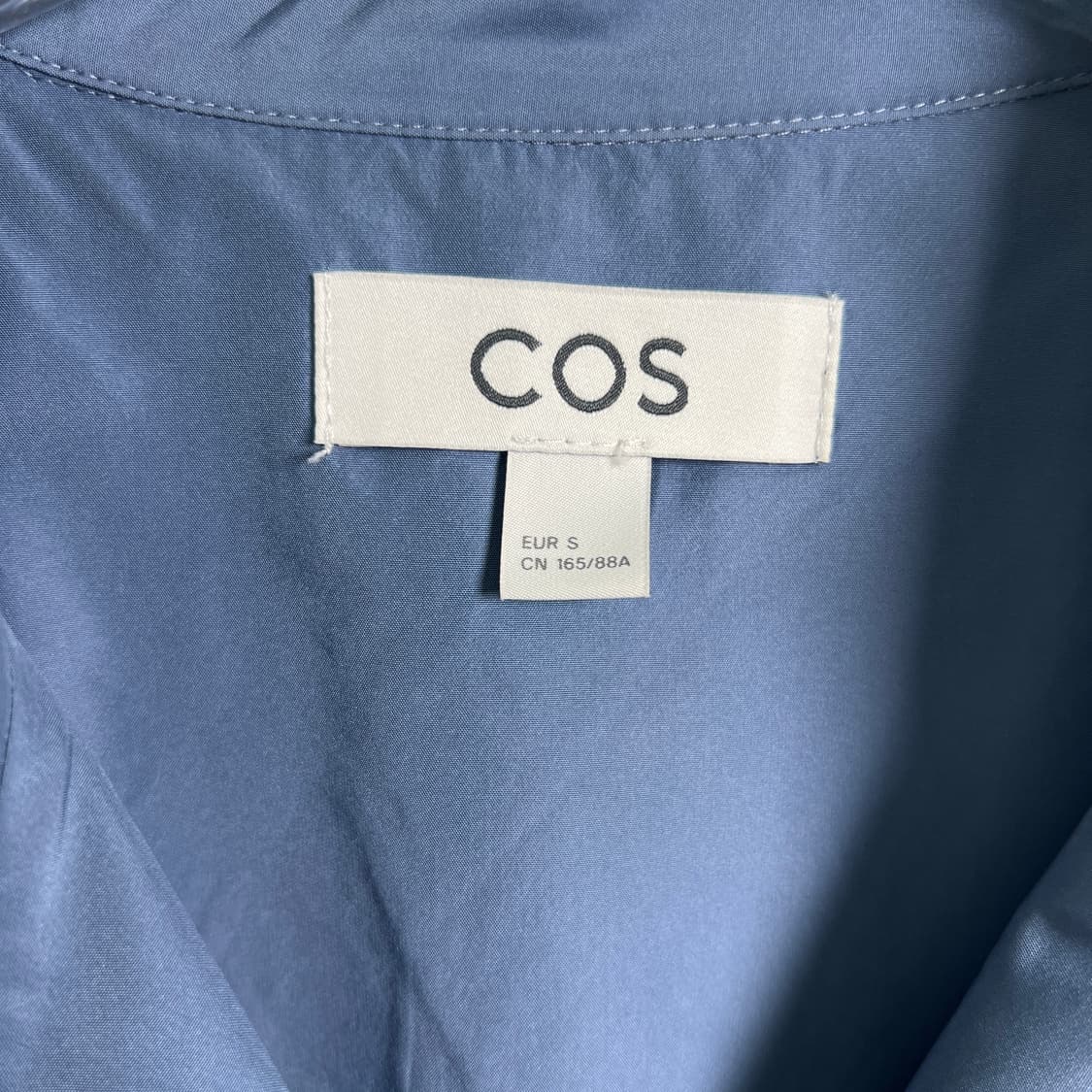 COS 코스 오픈 카라 반팔 셔츠 S 상품이미지3