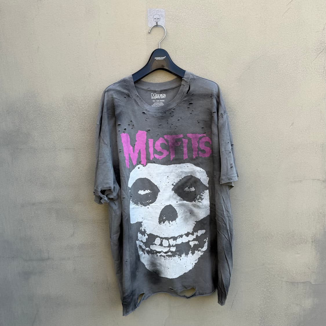 MISFITS 디스트로이드 커스텀 반팔티 상품이미지1