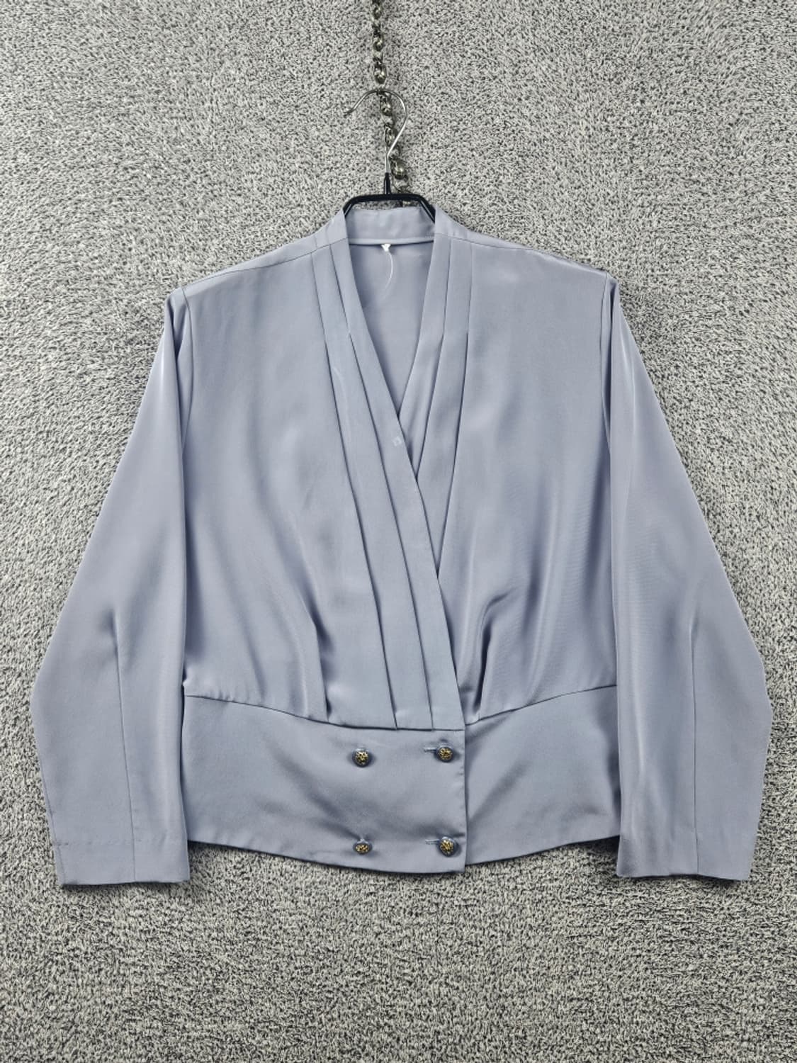 빈티지 랩 셔링 로브 블라우스 셔츠 ( 11 ) / 11246 상품이미지2