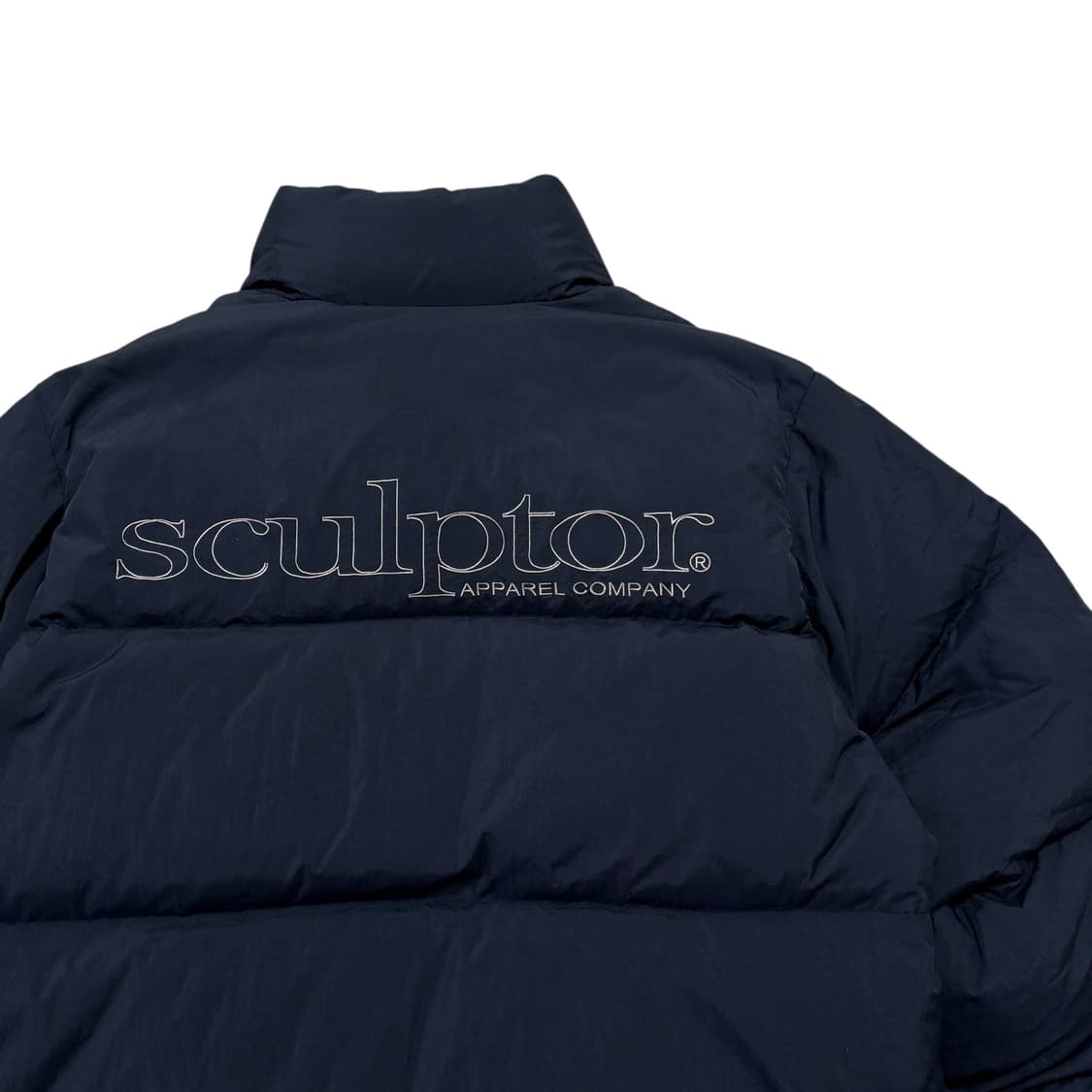 스컬프터 빅로고 덕다운 패딩 상품이미지2