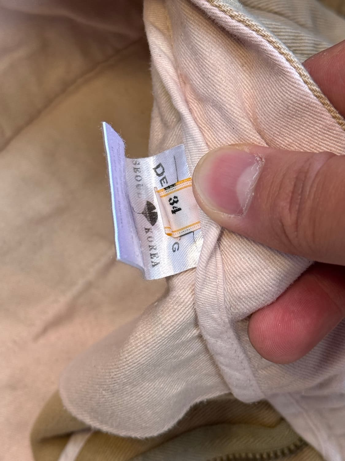 데밀 치노팬츠 카키 34 상품이미지4