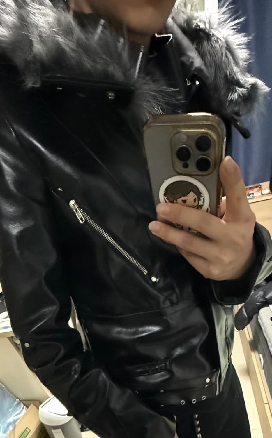 cozyworldwide 나이트클럽 레더자켓 상품이미지9