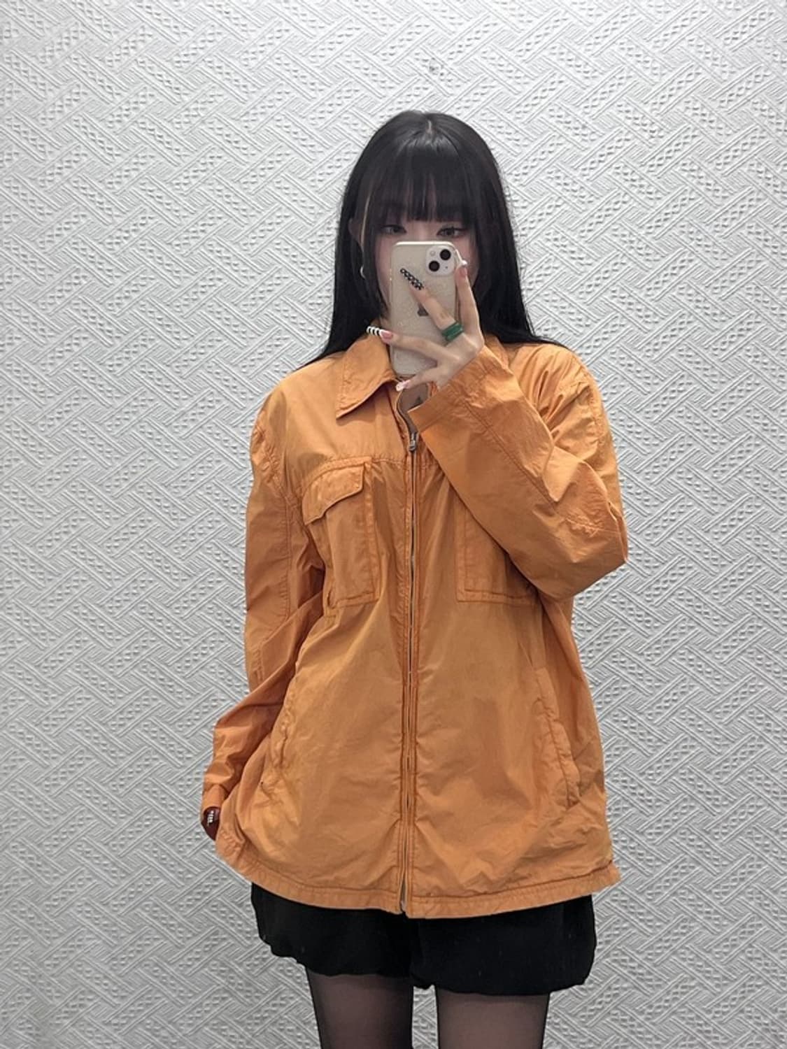 씨피컴퍼니 컨트리 레트로 빈티지 오렌지 워크 자켓 105 C10550 상품이미지2